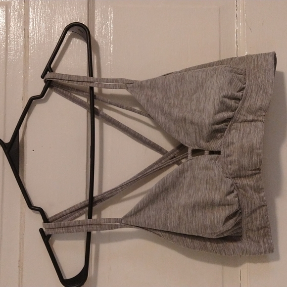 all in motion Gray Stretch Strappy Bra - Picture 2 of 6